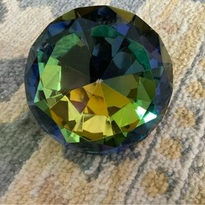 Crystal jewel paper weigh